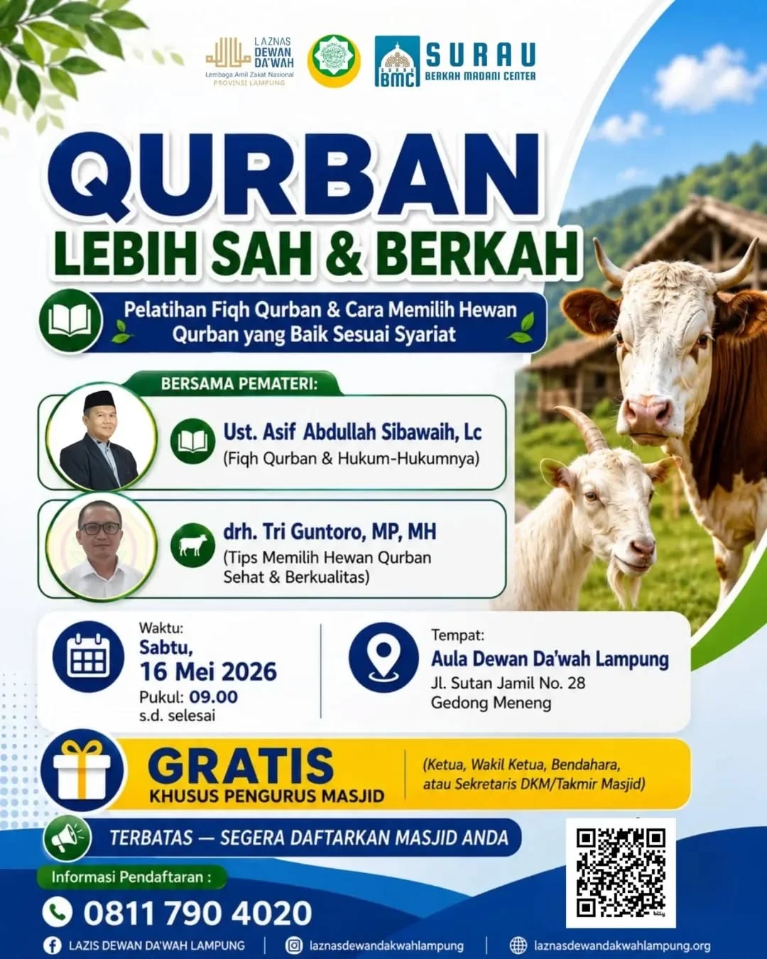 QURBAN LEBIH SAH & BERKAH