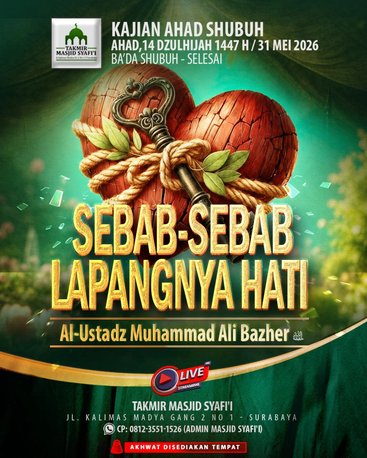 SEBAB-SEBAB LAPANGNYA HATI