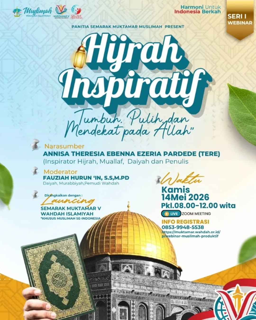Hijrah Inspiratif: Tumbuh, Pulih, dan Mendekat pada Allah.