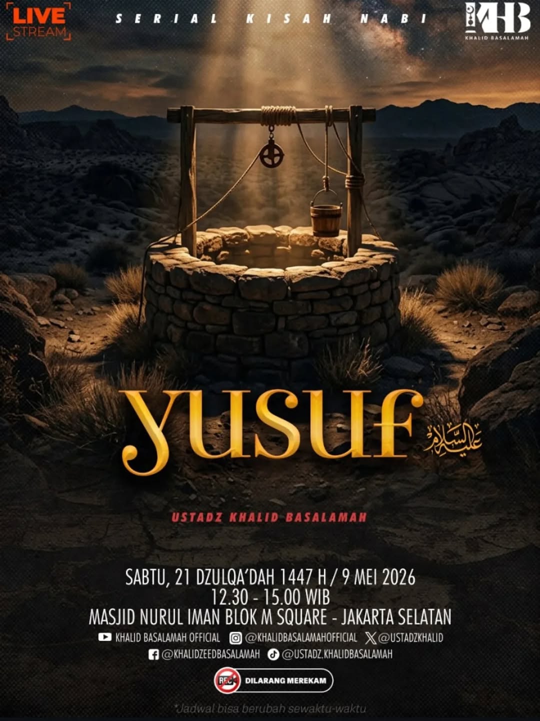 Yusuf (Kajian Kisah Nabi)