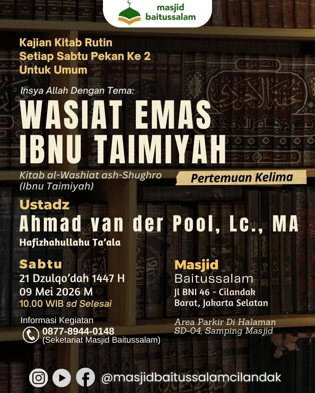 Wasiat Emas Ibnu Taimiyah