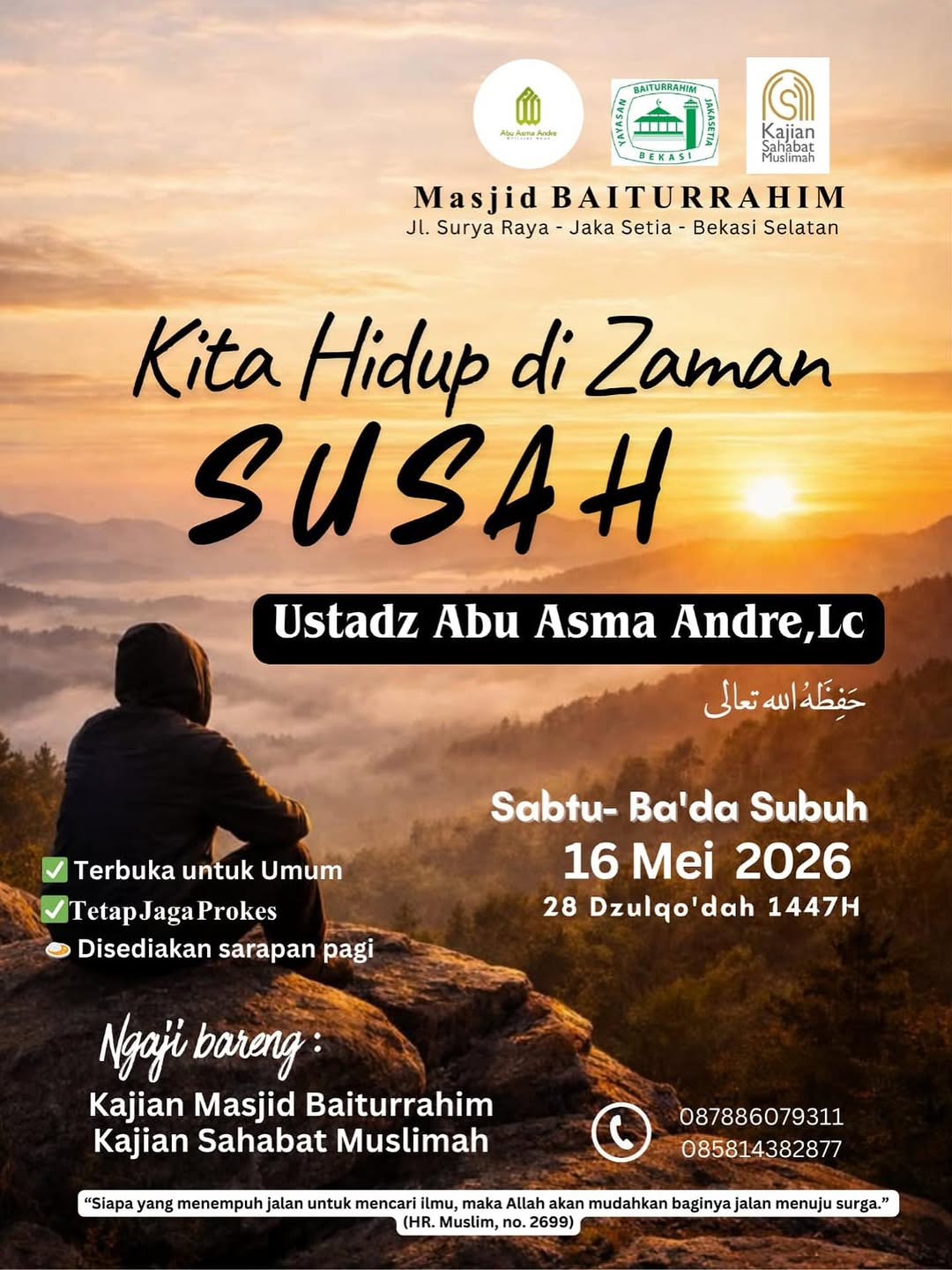 Kita Hidup di Zaman SUSAH