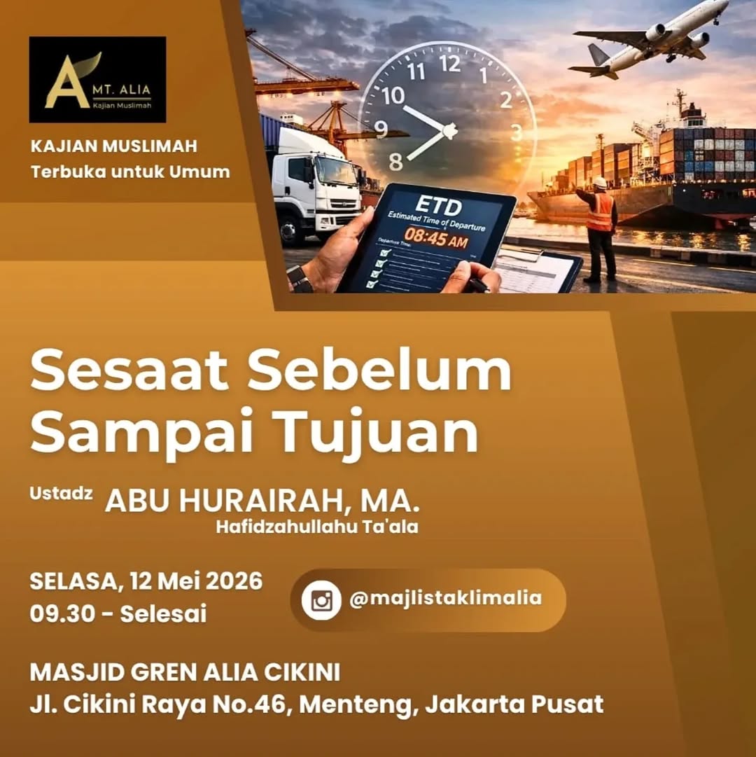 Sesaat Sebelum Sampai Tujuan