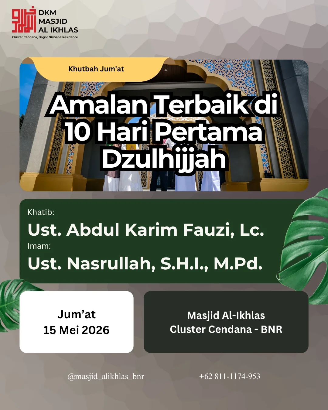 Amalan Terbaik di 10 Hari Pertama Dzulhijjah.
