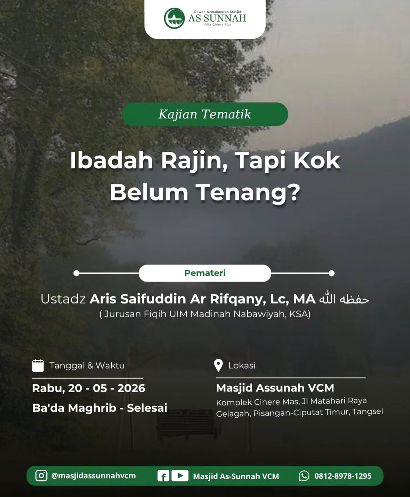 Ibadah Rajin, Tapi Kok Belum Tenang?