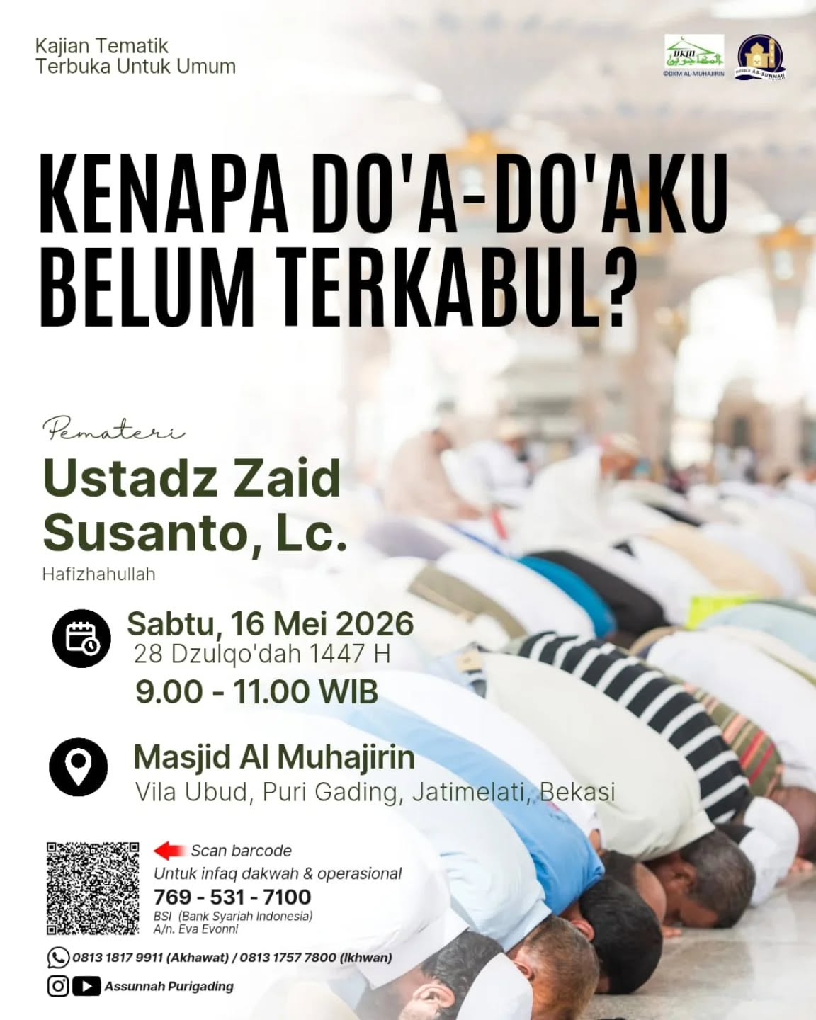 KENAPA DO'A-DO'A KU BELUM TERKABUL?