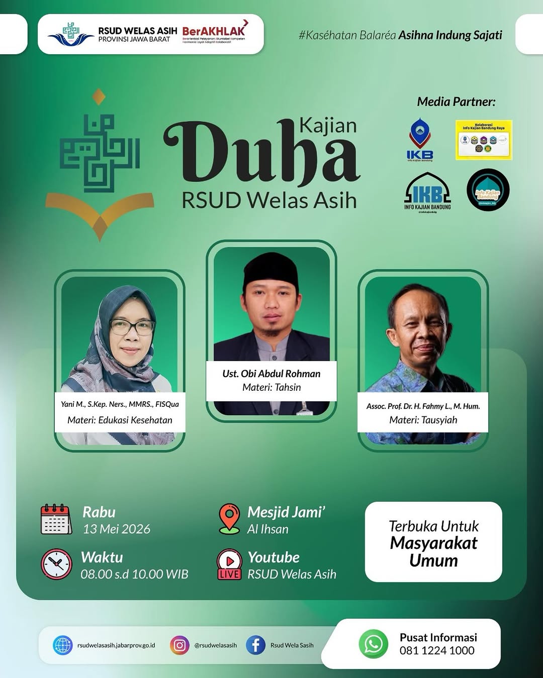 Kajian Duha RSUD Welas Asih