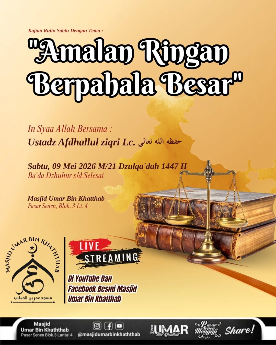 Amalan Ringan Berpahala Besar