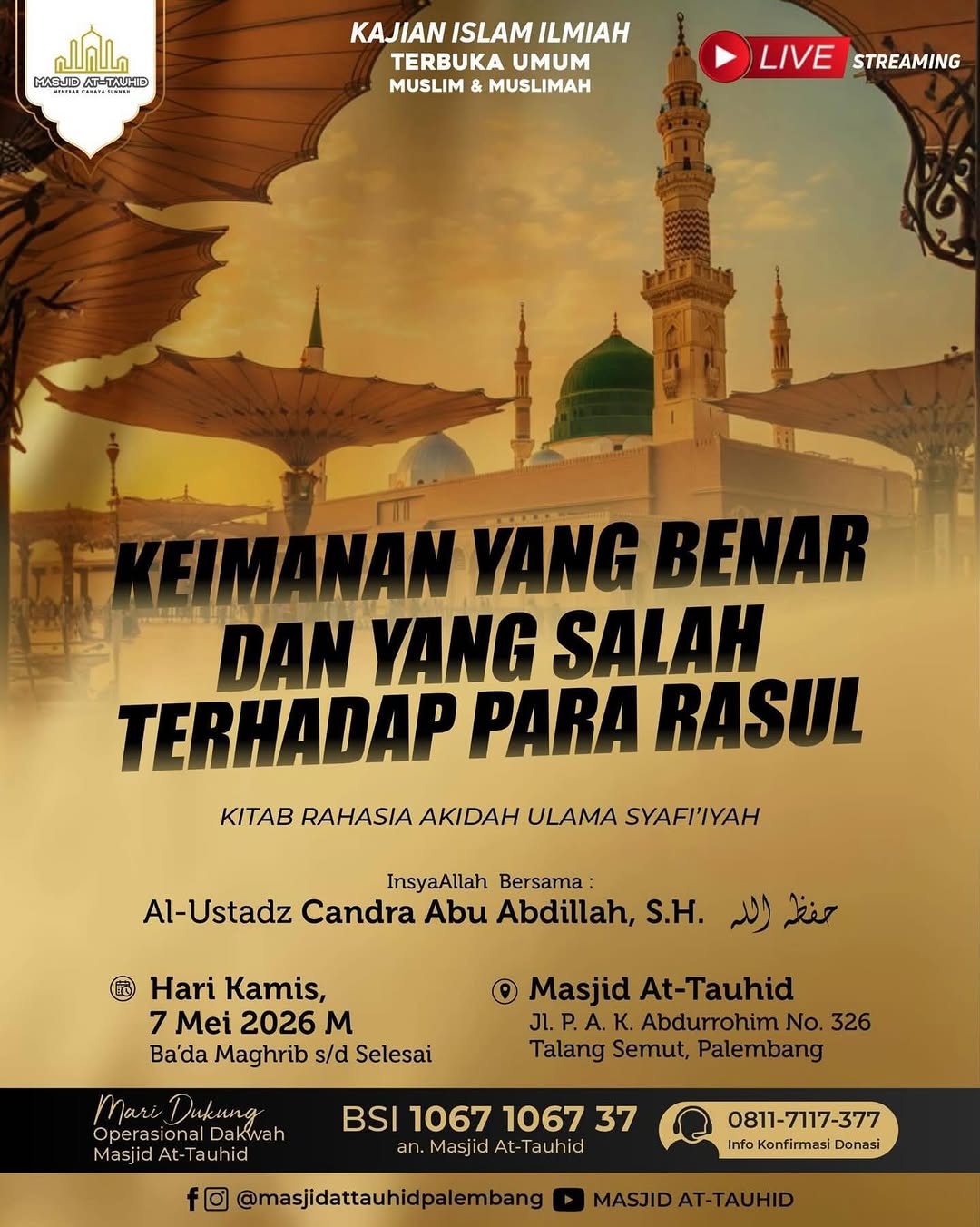 Keimanan yang Benar dan Yang Salah terhadap Para Rasul