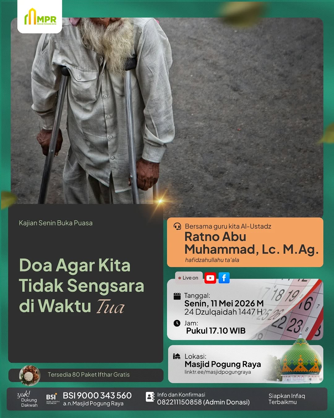 Doa Agar Tidak Sengsara Di Waktu Tua