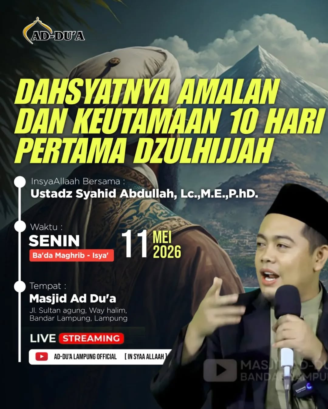 Dahsyatnya Amalan dan Keutamaan 10 Hari Pertama Dzulhijjah