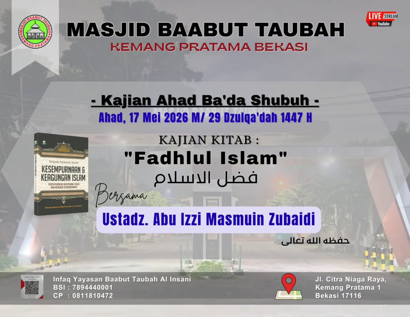 Kajian Ahad Ba'da Shubuh