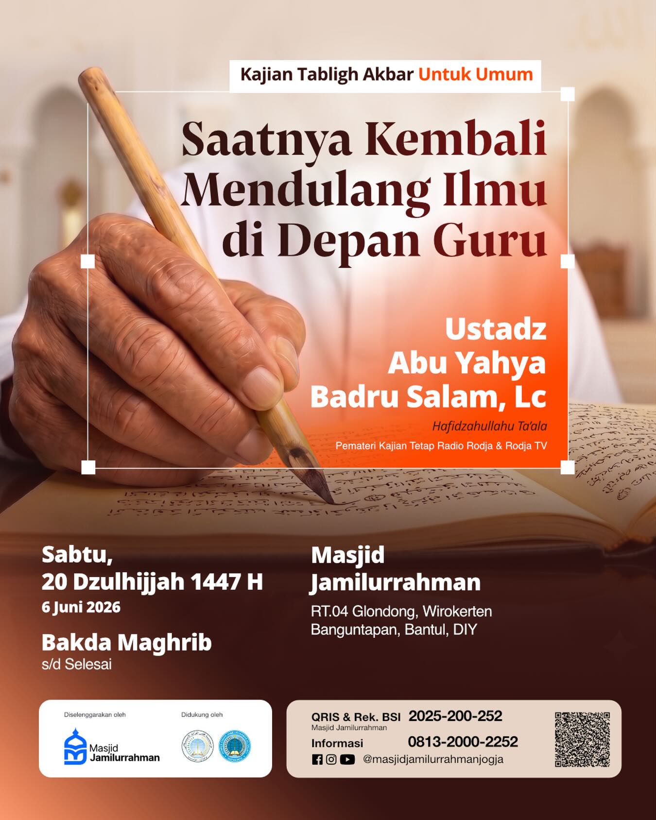 Saatnya Kembali Mendulang Ilmu di Depan Guru