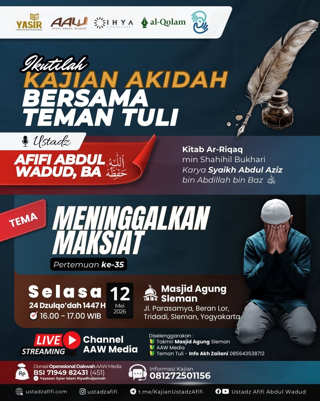 MENINGGALKAN MAKSIAT