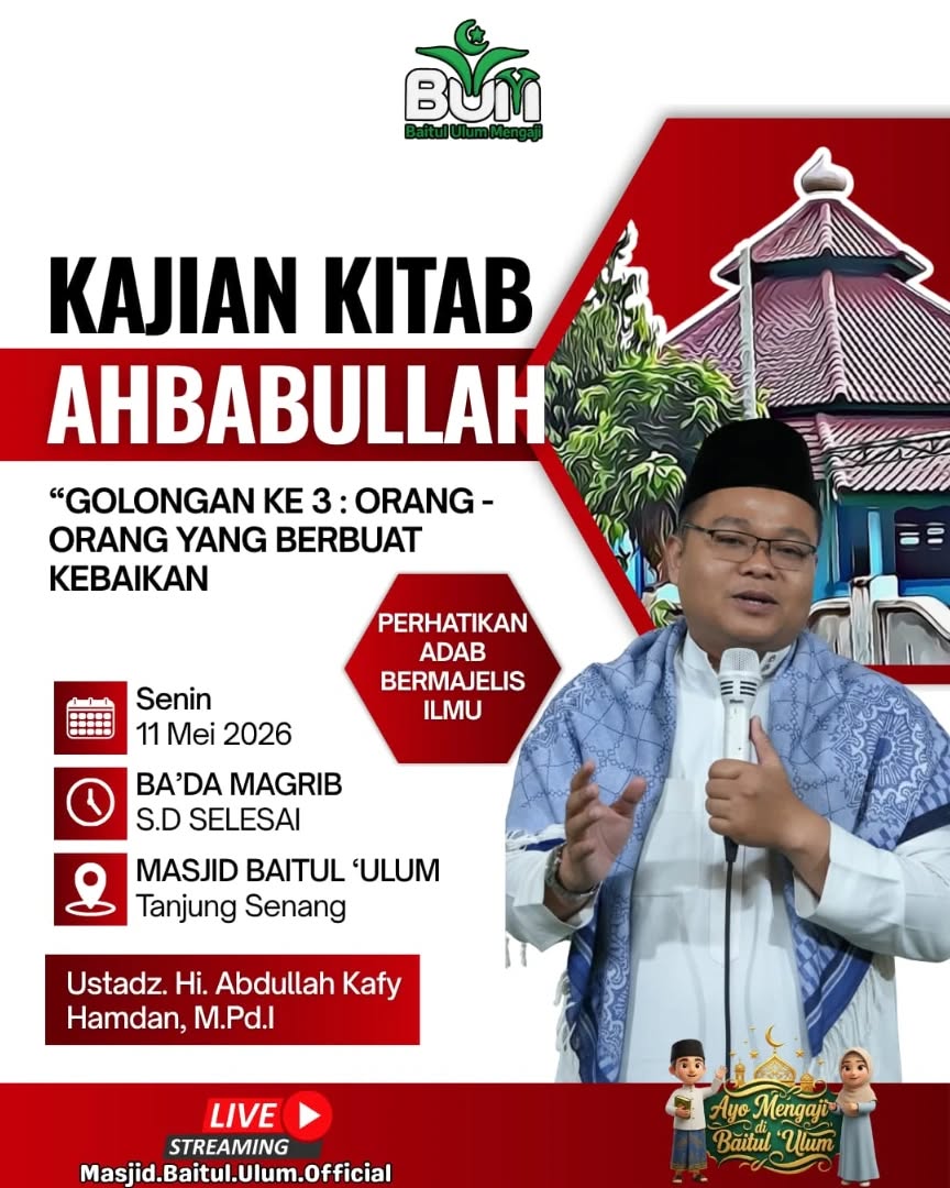KAJIAN KITAB AHBABULLAH