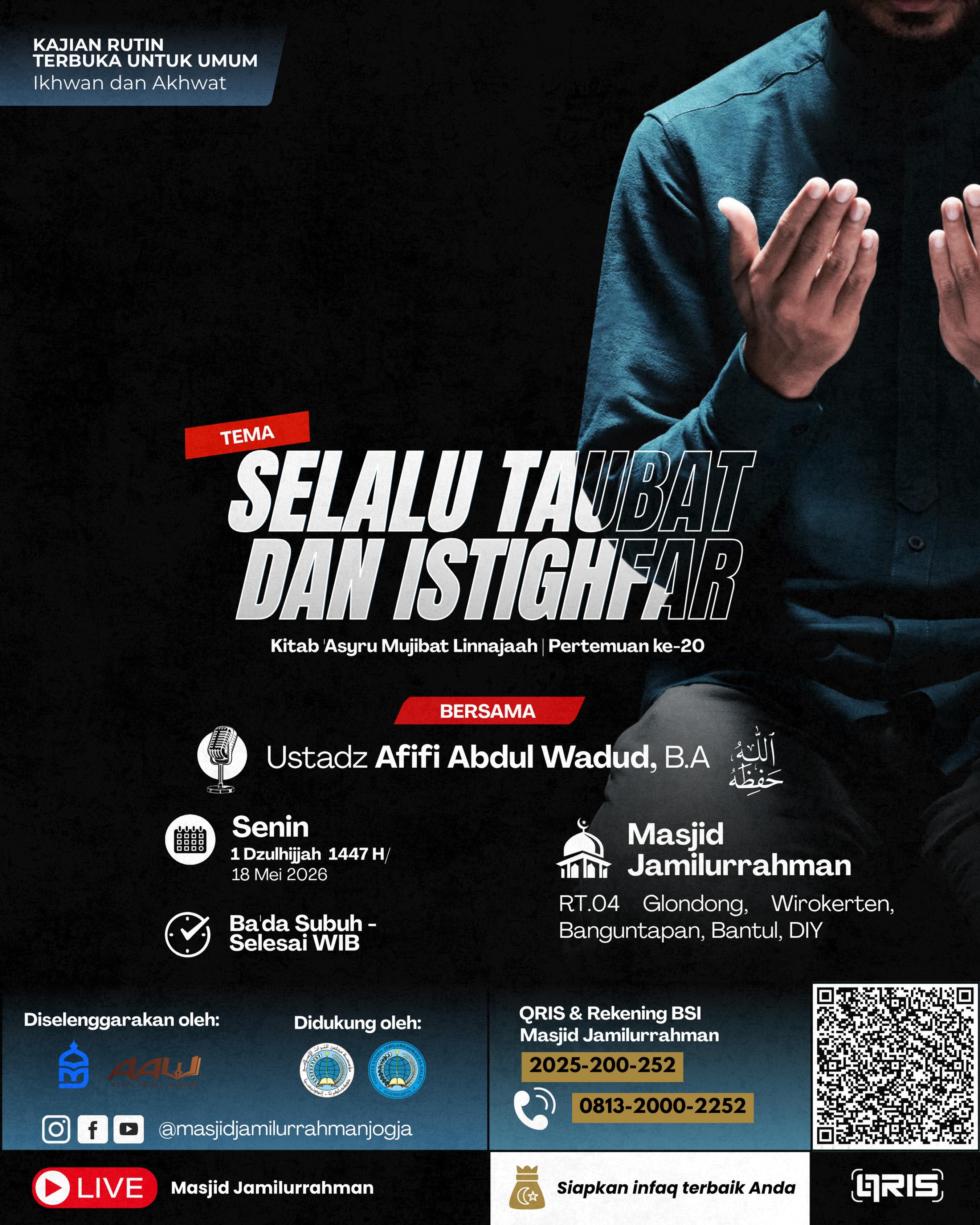 SELALU TAUBAT DAN ISTIGHFAR