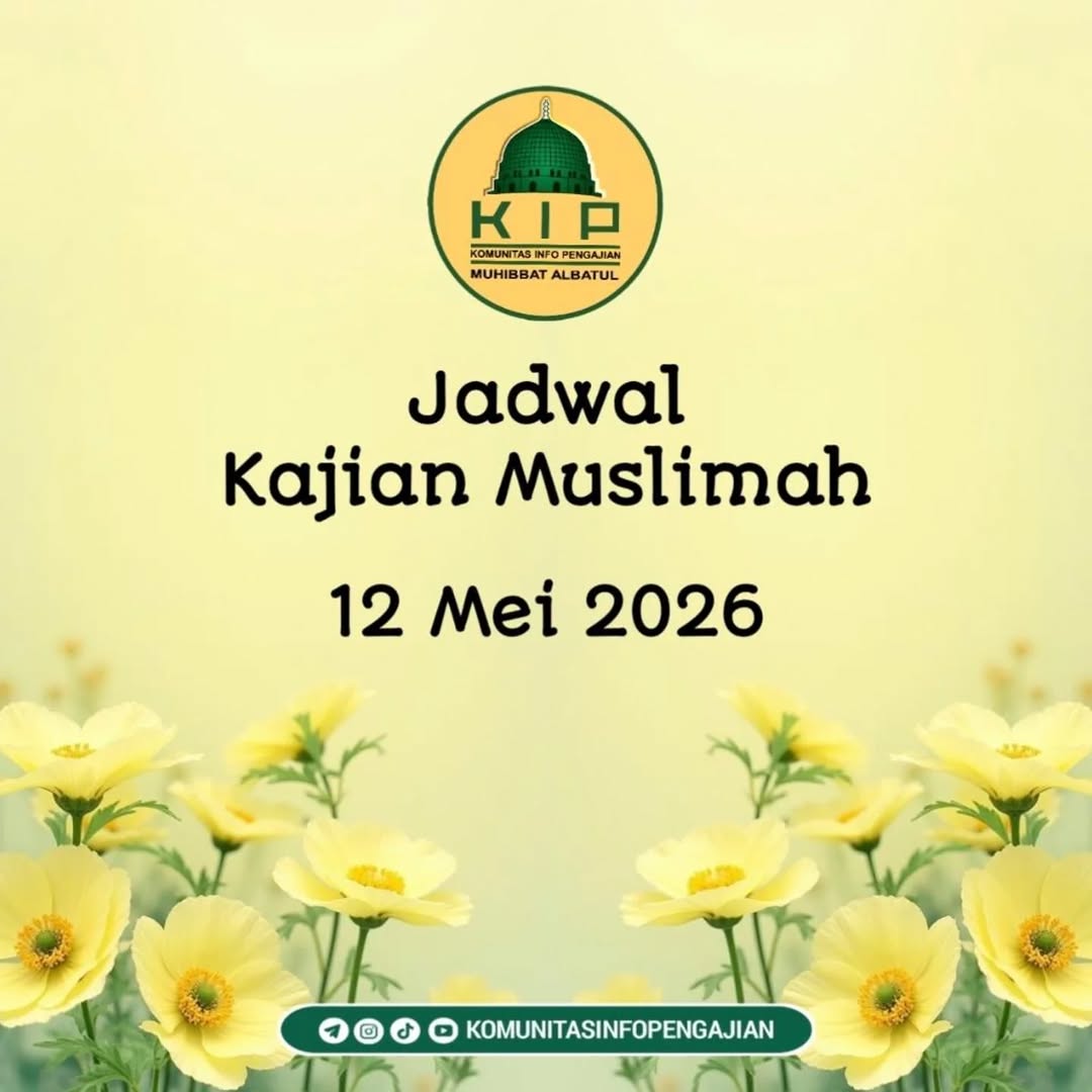 Jadwal Kajian Muslimah