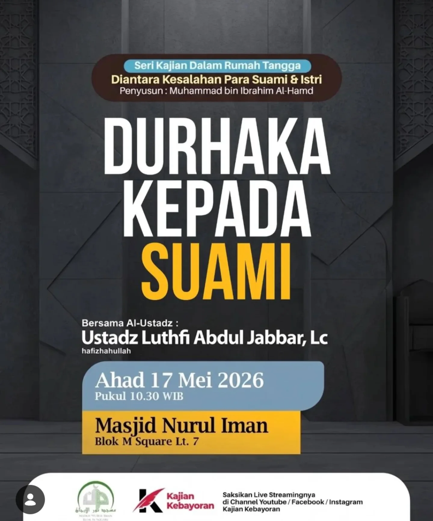 DURHAKA KEPADA SUAMI
