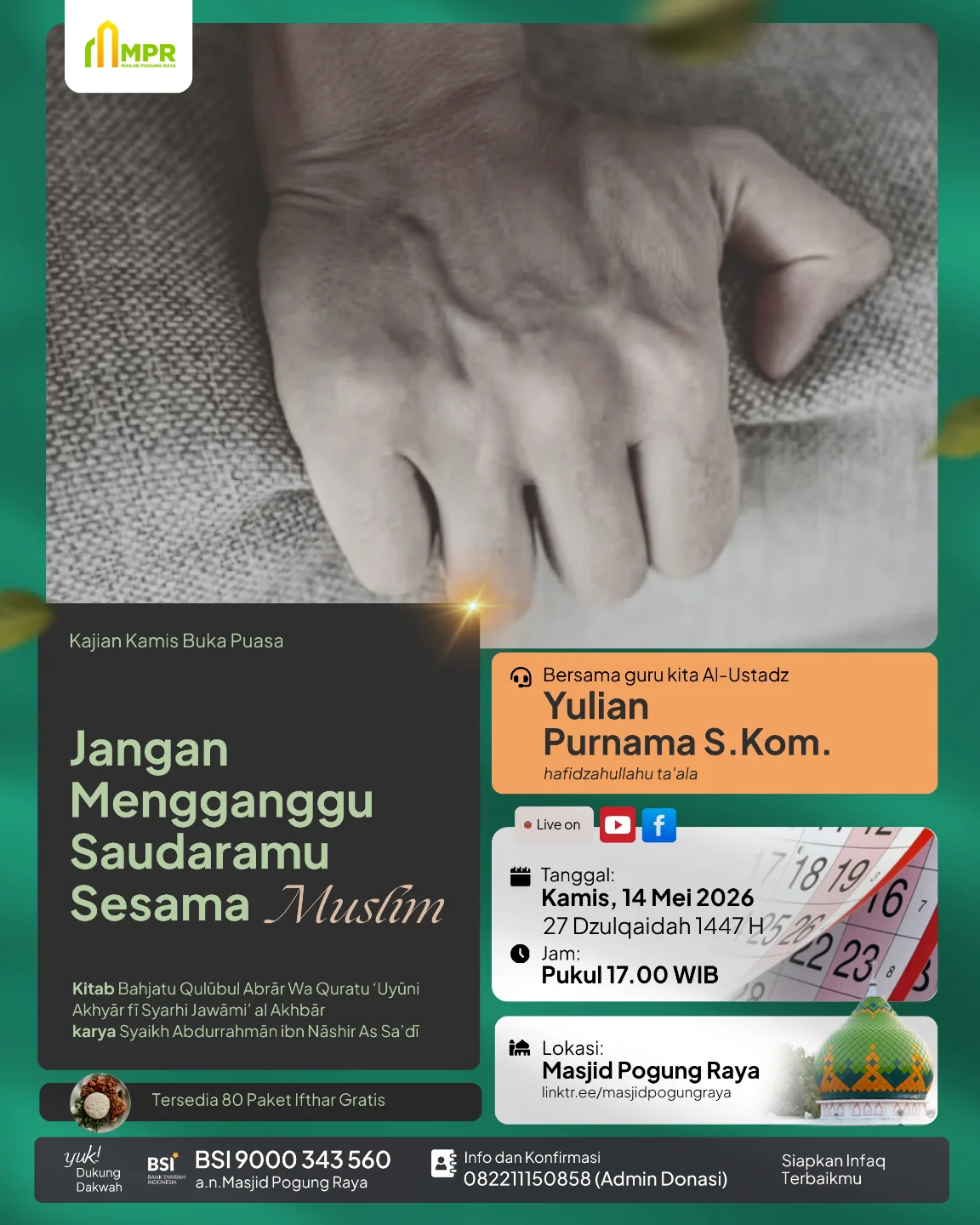 Kajian Kamis Buka Puasa