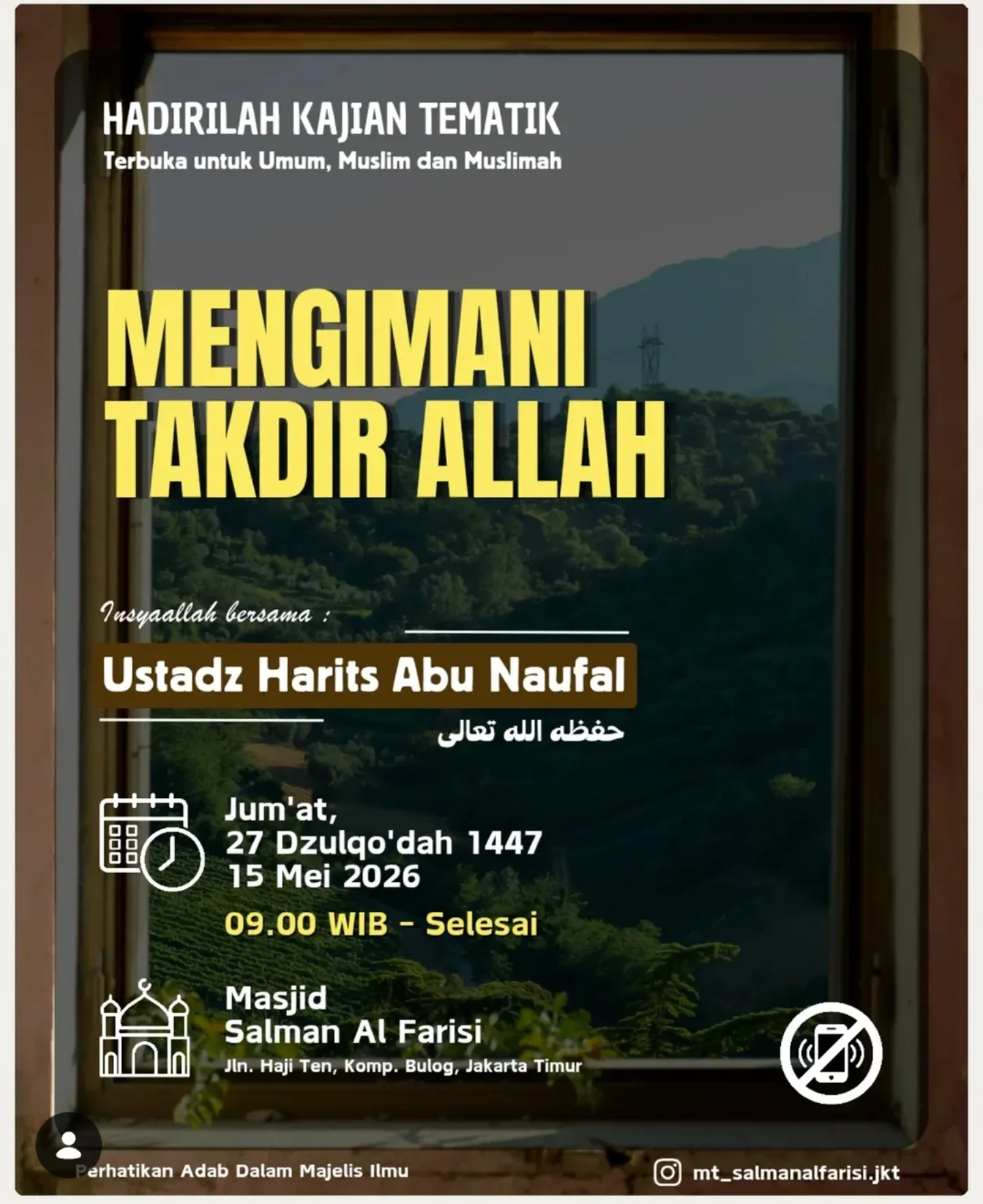 Mengimani Takdir Allah