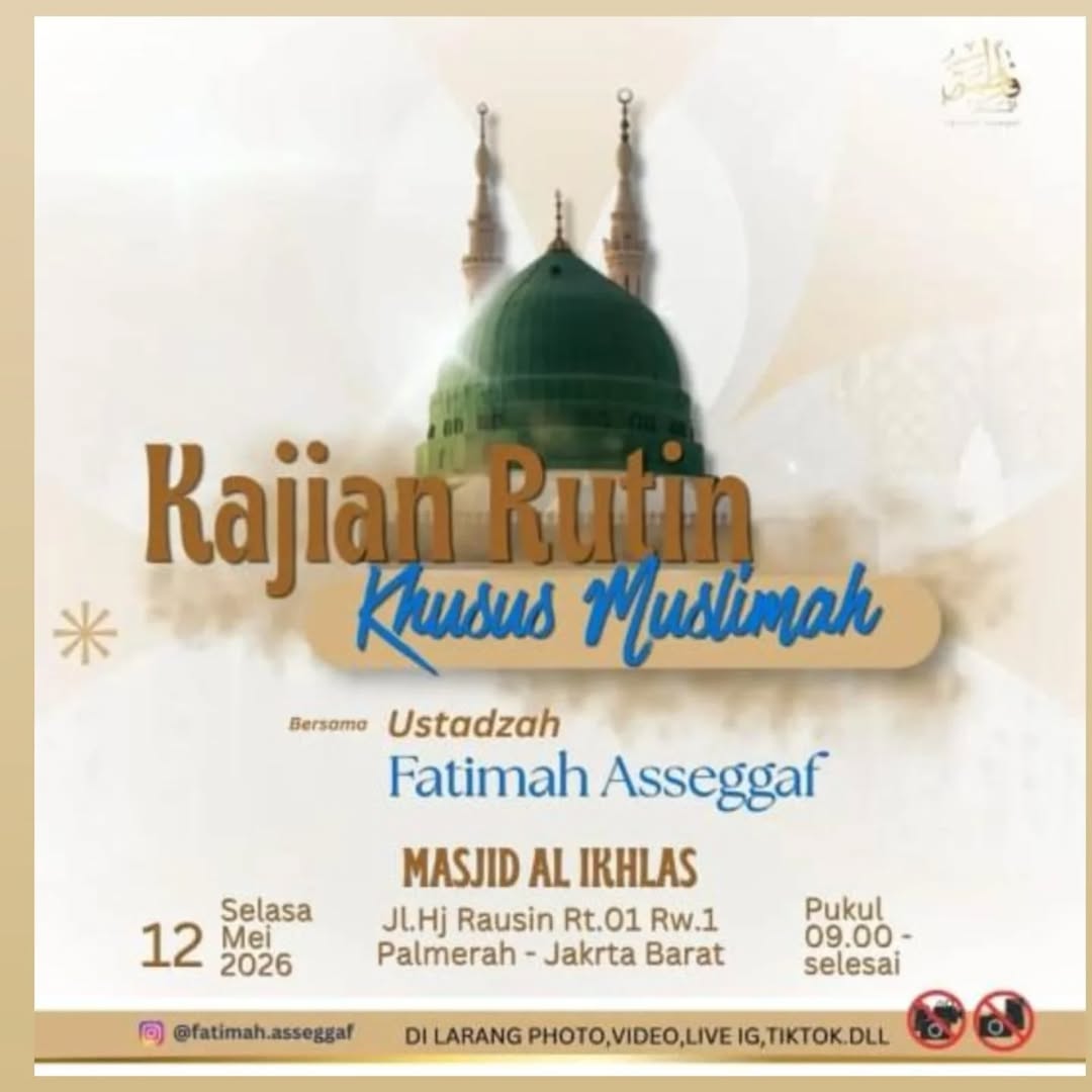 Kajian Rutin Khusus Muslimah