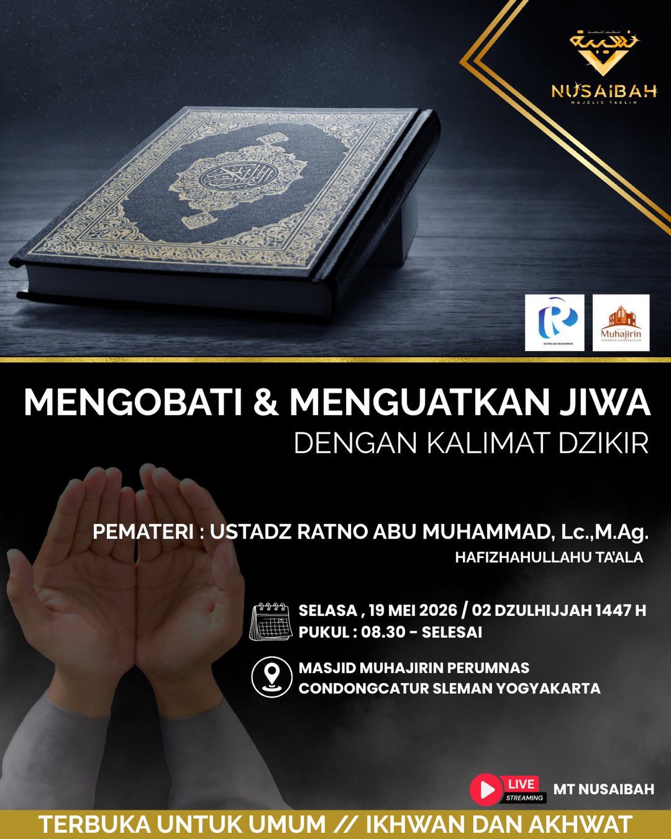 Mengobati & Menguatkan Jiwa dengan Kalimat Dzikir