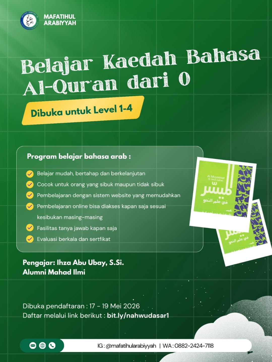 Belajar Kaedah Bahasa Al-Qur’an dari 0