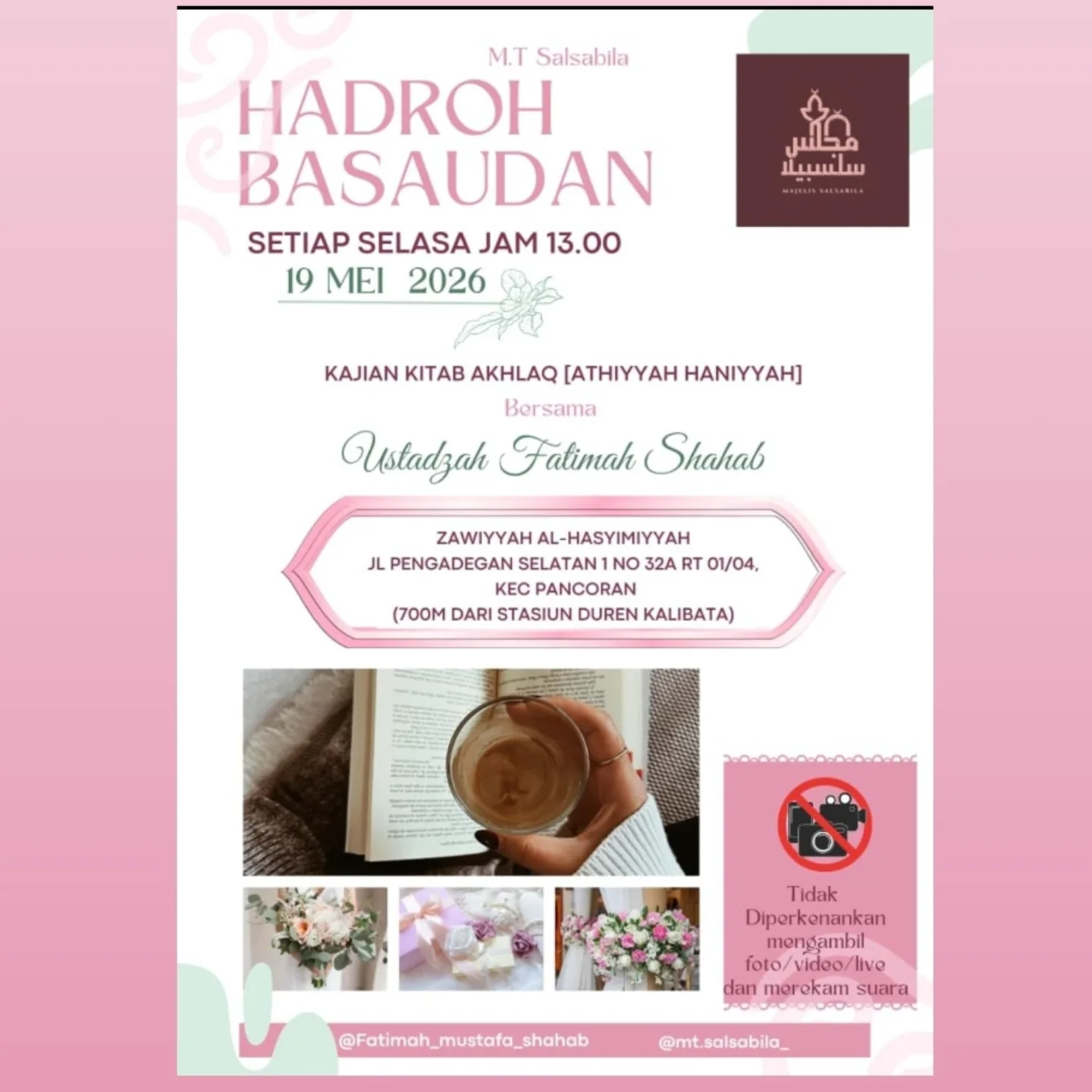 Kajian Kitab Akhlaq [Athiyyah Haniyyah]