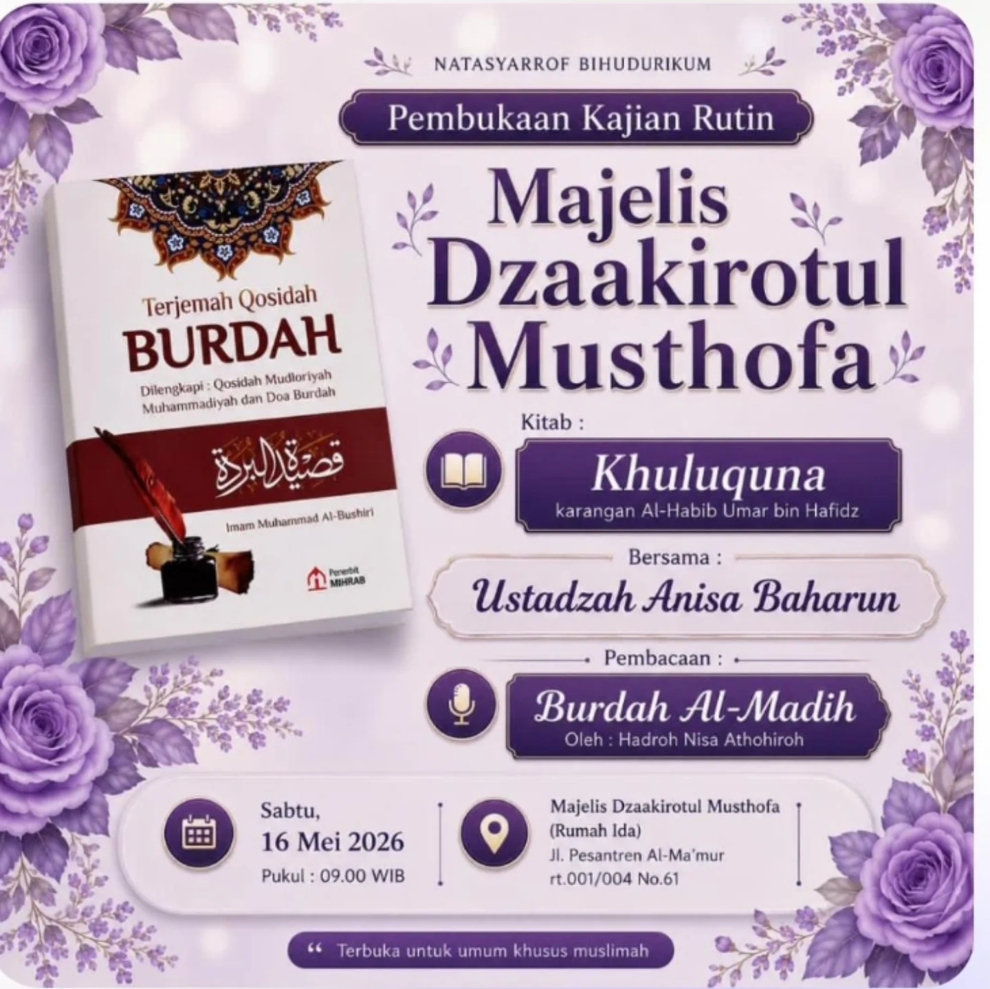 Pembukaan Kajian Rutin