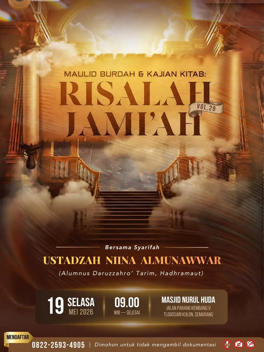 Maulid Burdah & Kitab Risalatul Jamiah
