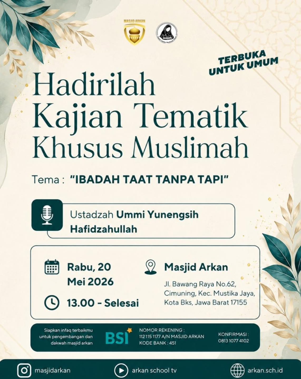 IBADAH TAAT TANPA TAPI