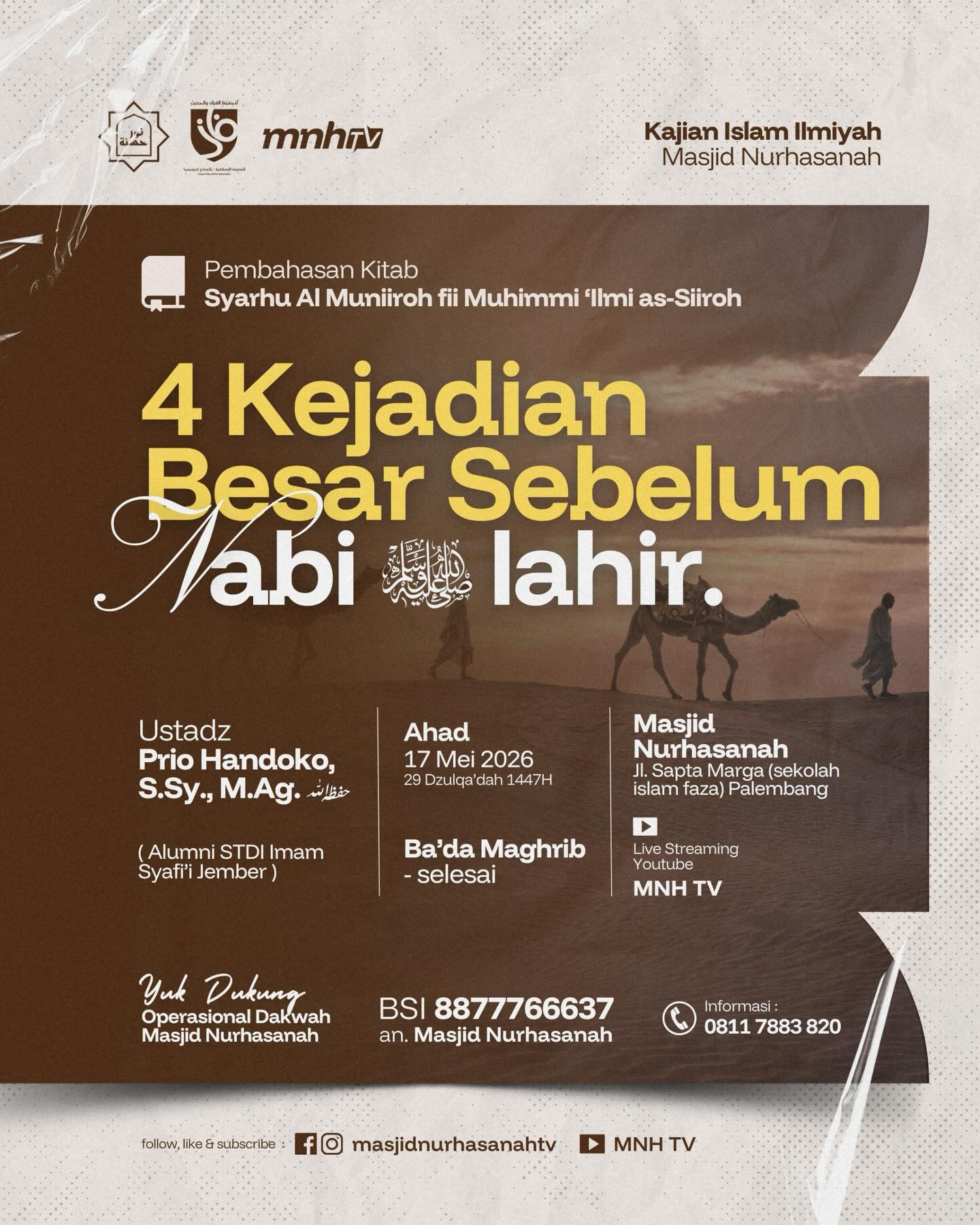 4 Kejadian Besar Sebelum Nabi Lahir.