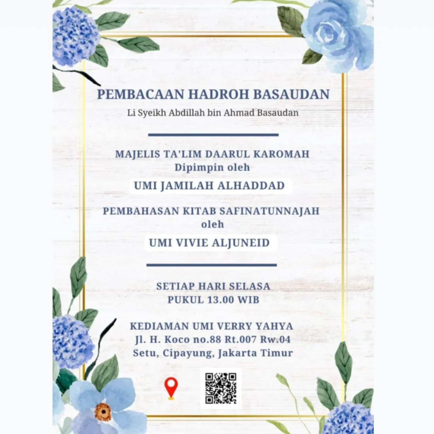 Pembacaan Hadroh Basaudan
