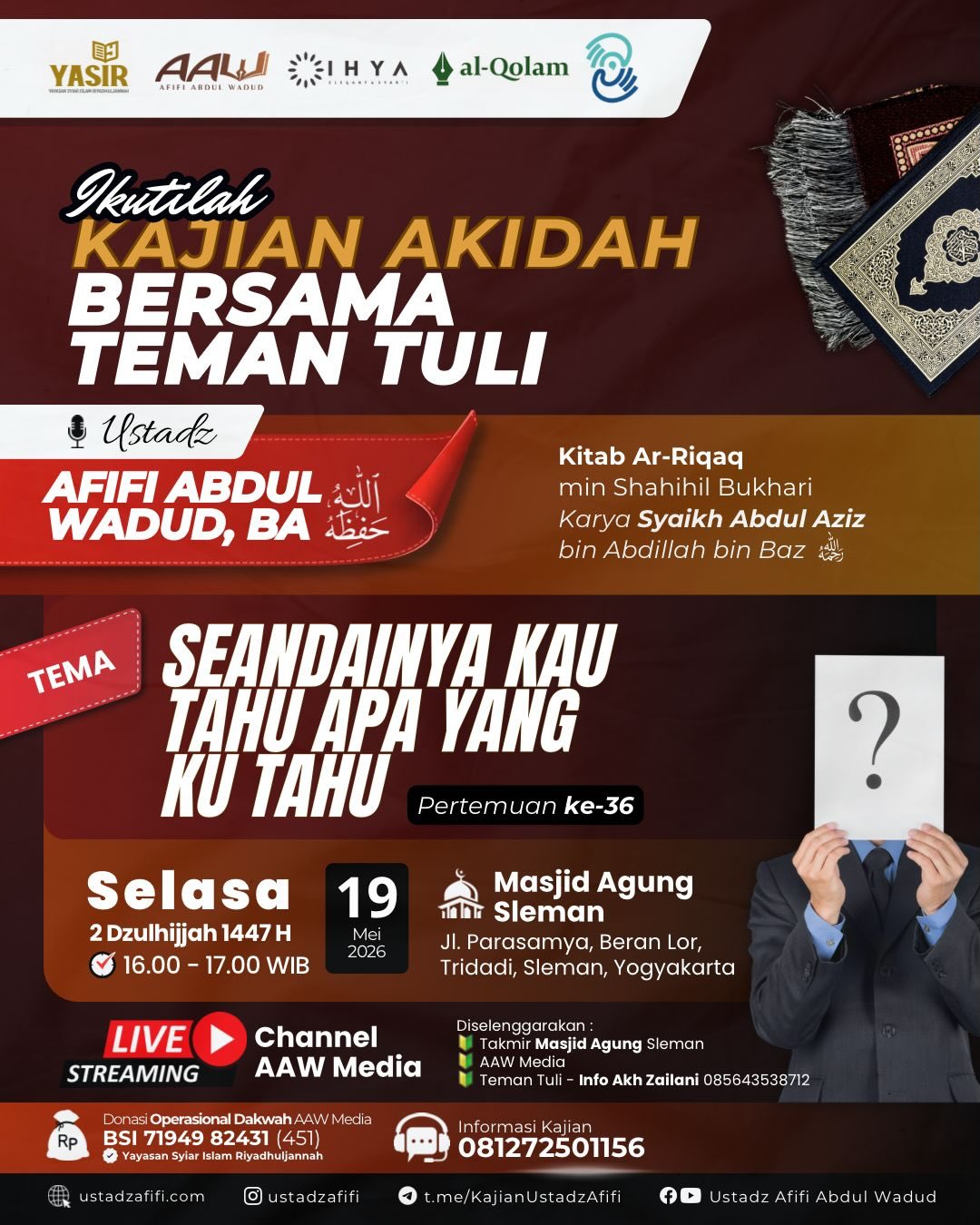 SEANDAINYA KAU TAHU APA YANG KU TAHU