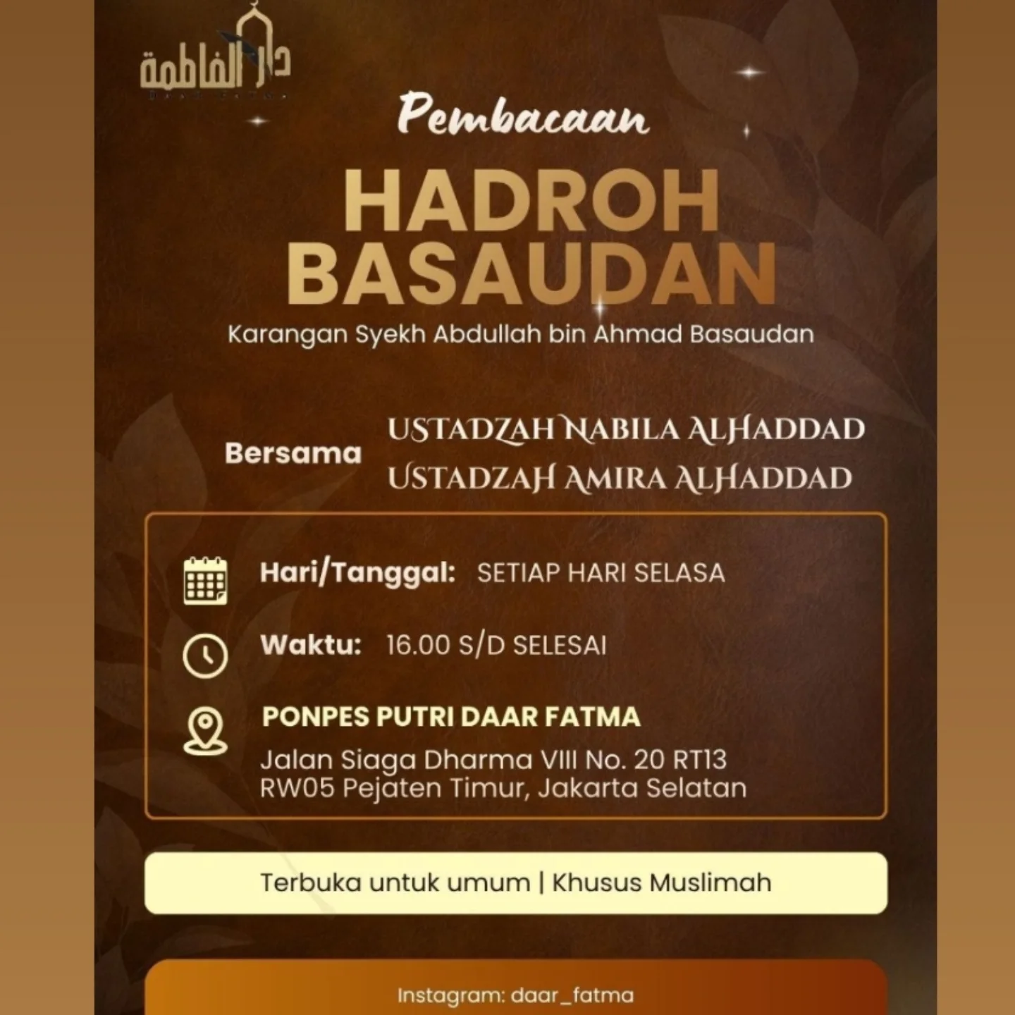 Pembacaan Hadroh Basaudan