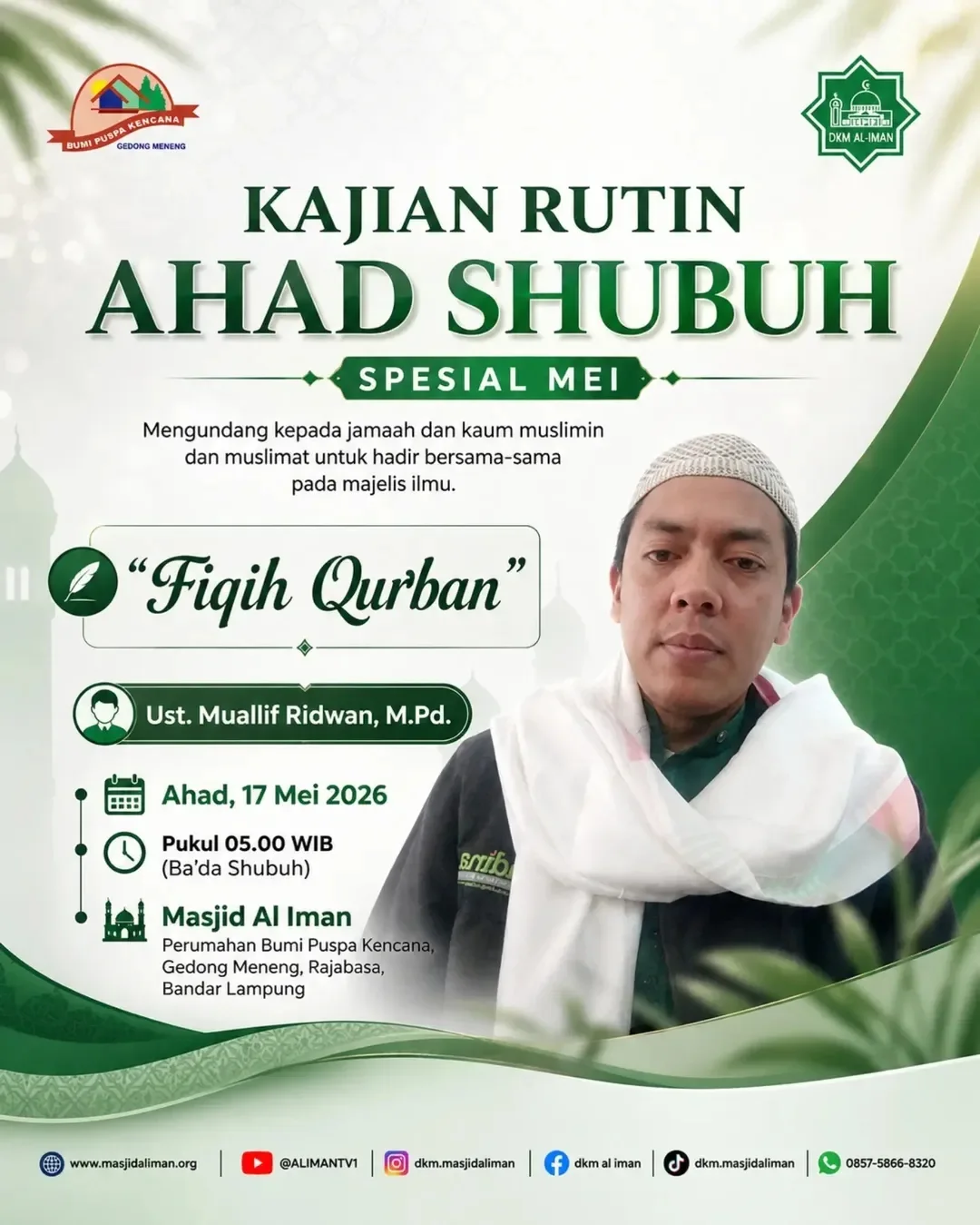 KAJIAN RUTIN AHAD SHUBUH