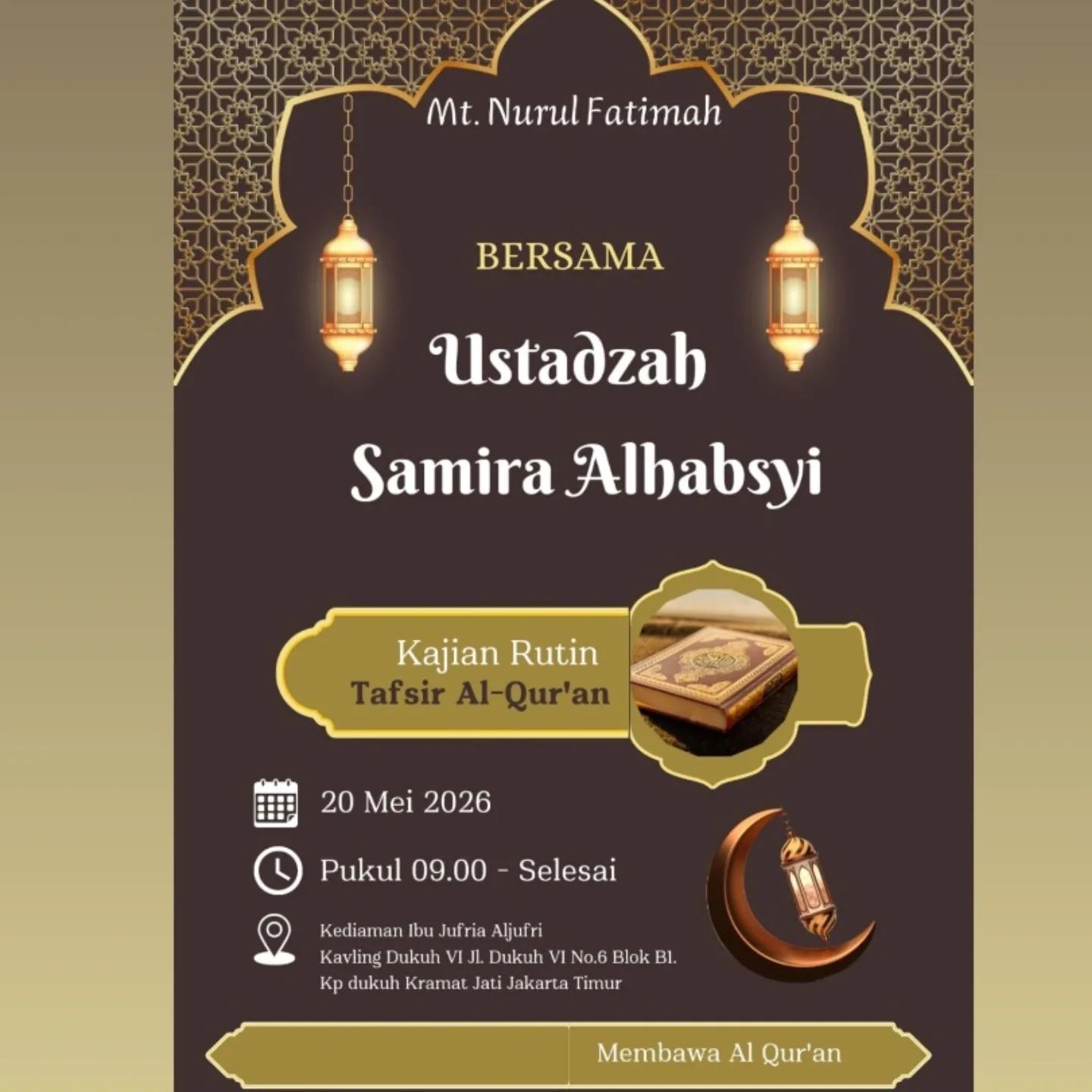 Kajian Rutin Tafsir Al-Qur'an