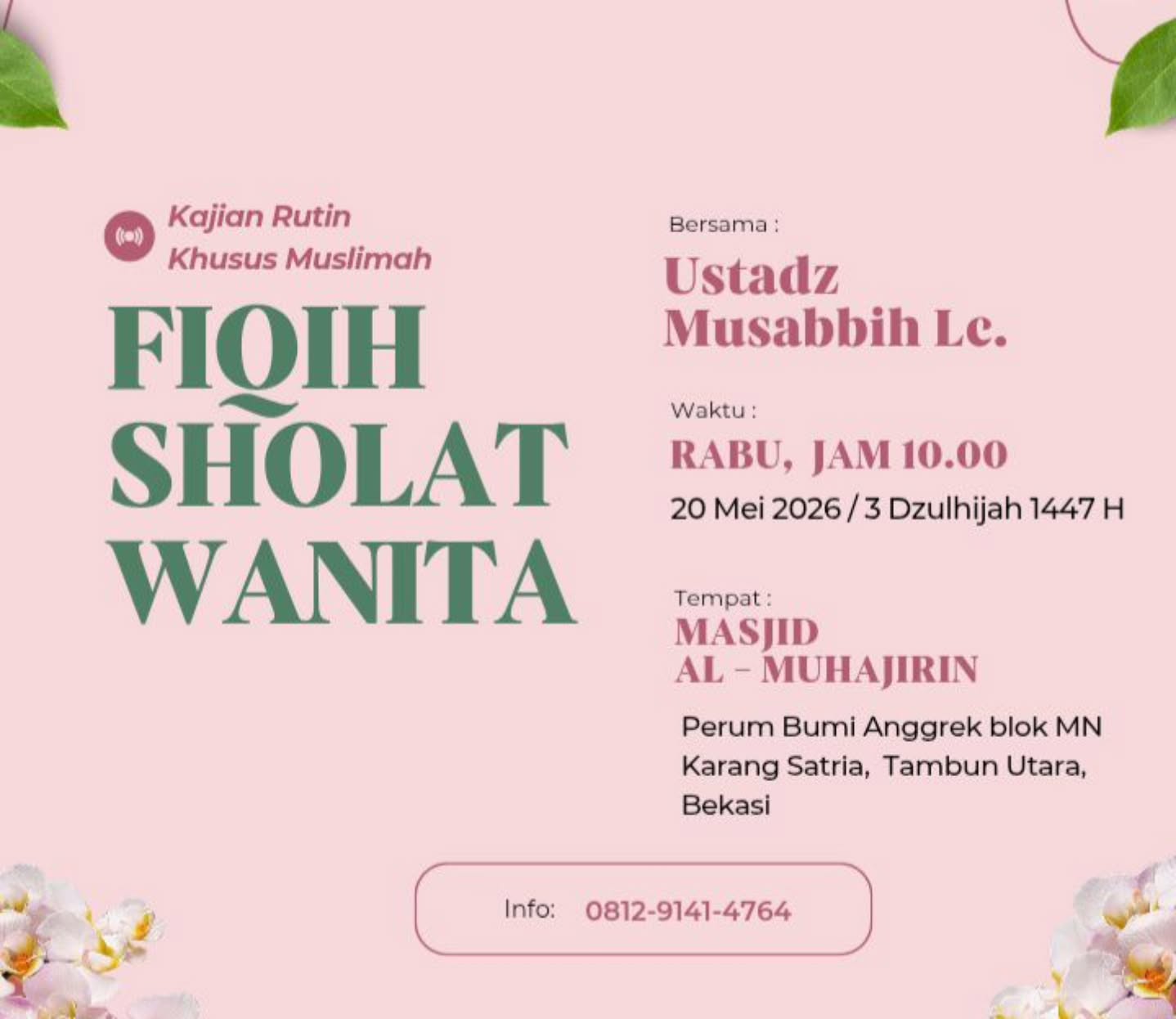 Fiqh Sholat Wanita