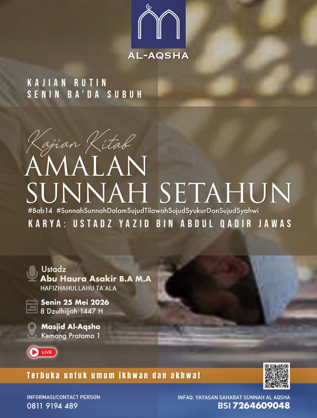 Kajian Kitab Amalan Sunnah Setahun