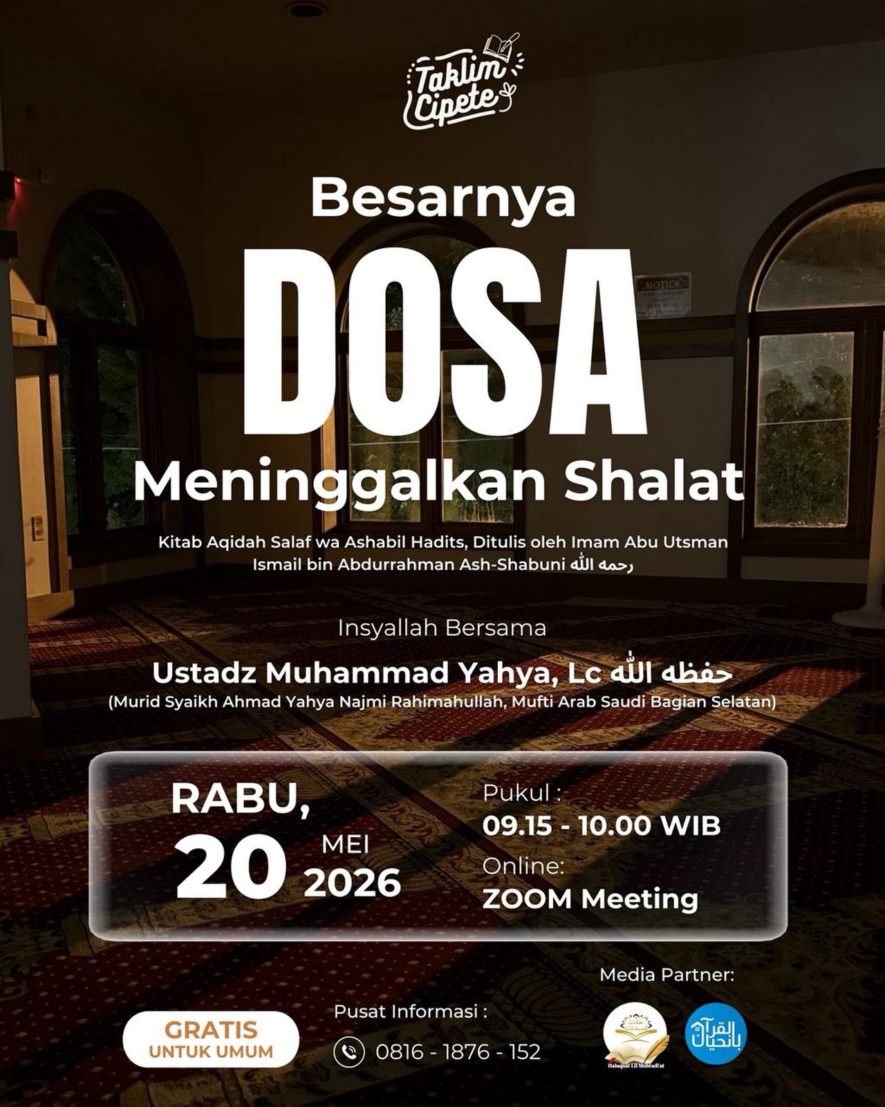 Besarnya Dosa Meninggalkan Shalat