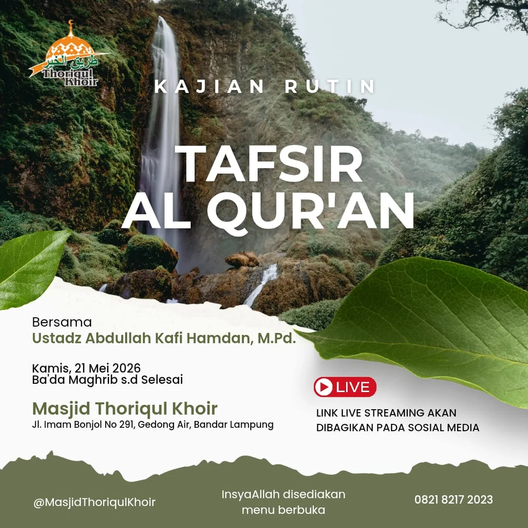 Kajian Rutin Tafsir Al Qur'an