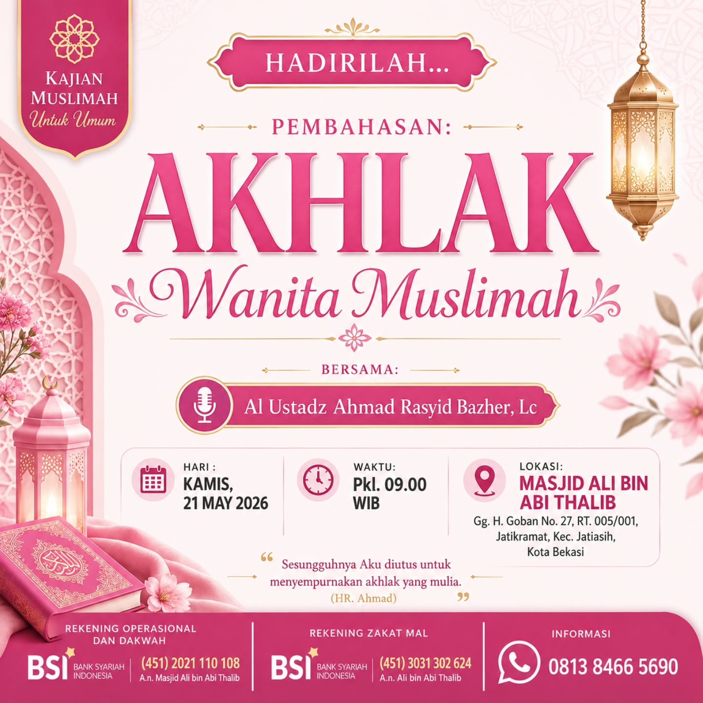 AKHLAK Wanita Muslimah