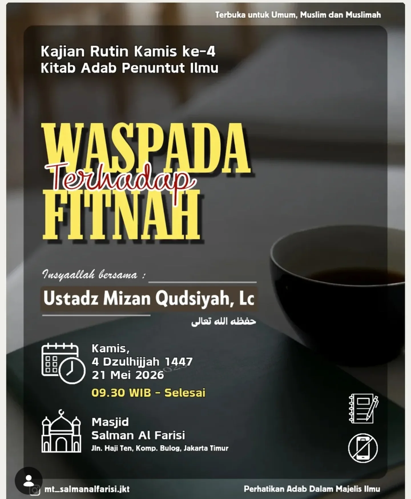 WASPADA Terhadap FITNAH