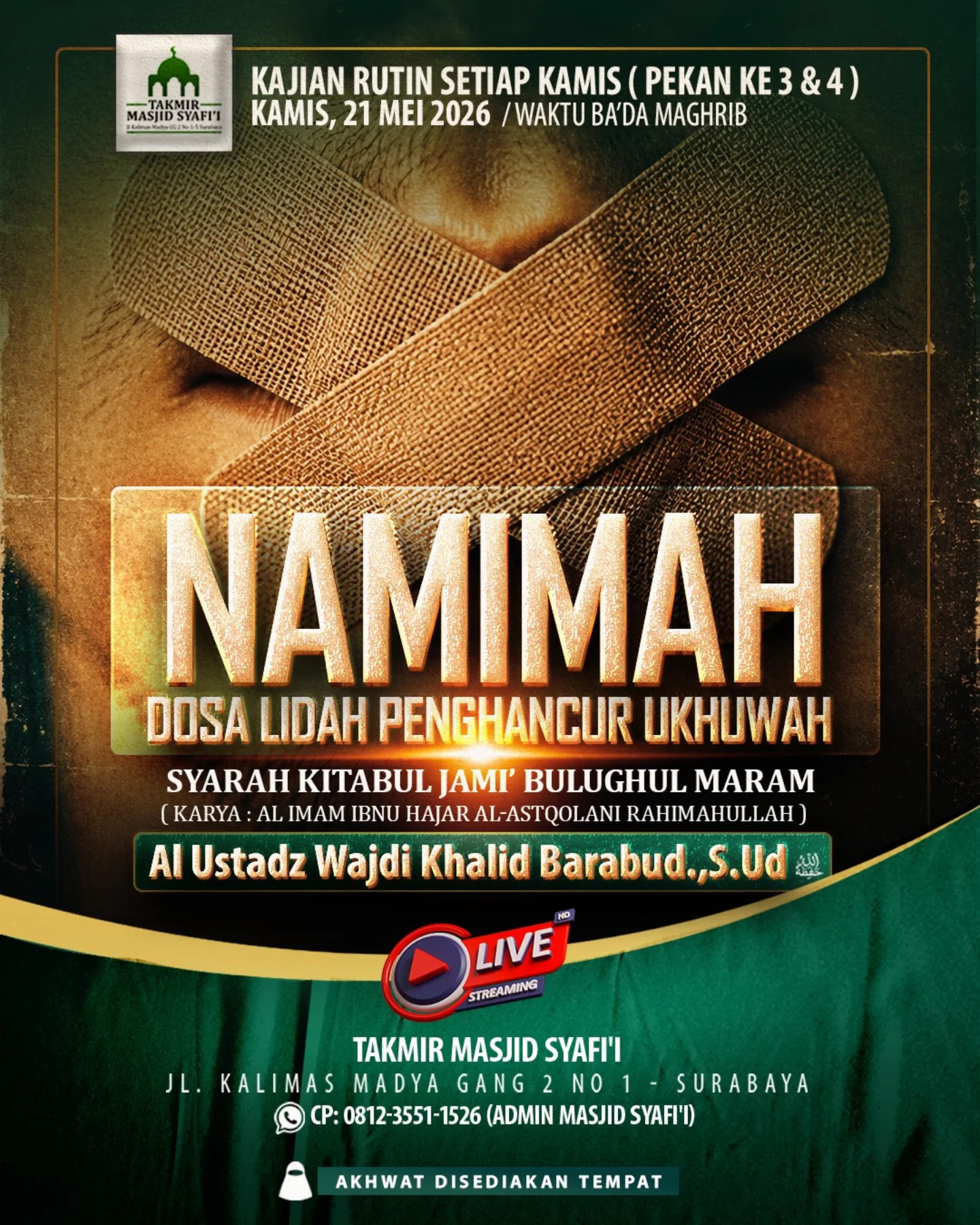 Namimah: Dosa Lidah Penghancur Ukhuwah