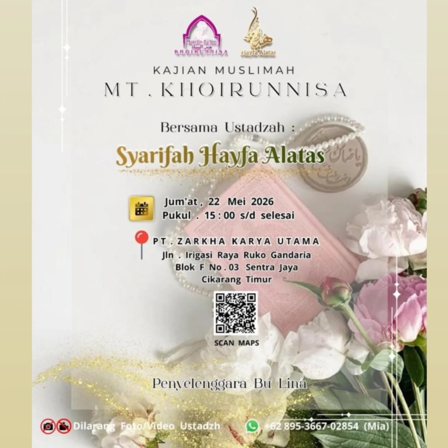Kajian Muslimah MT. KHOIRUNNISA