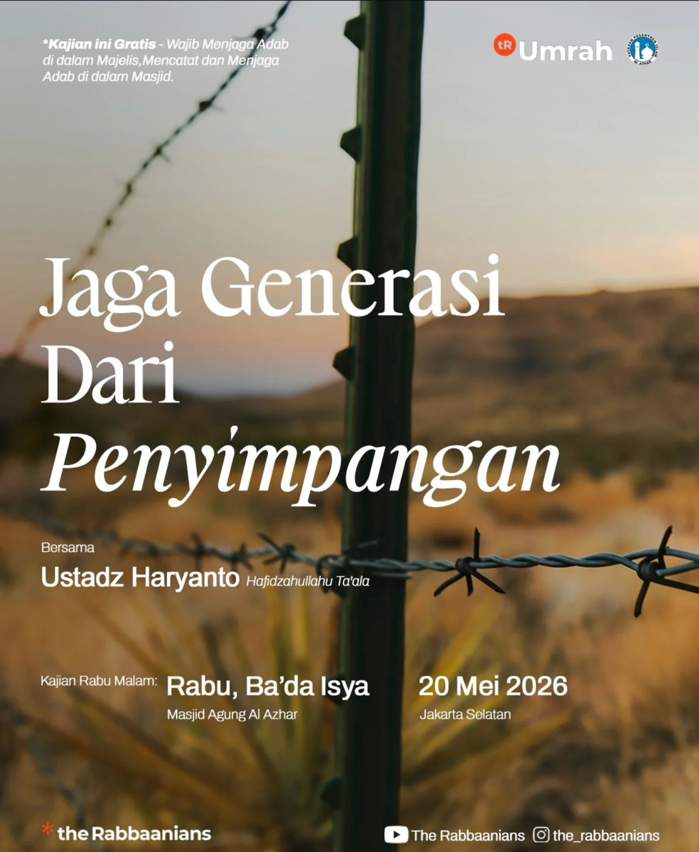 Jaga Generasi Dari Penyimpangan