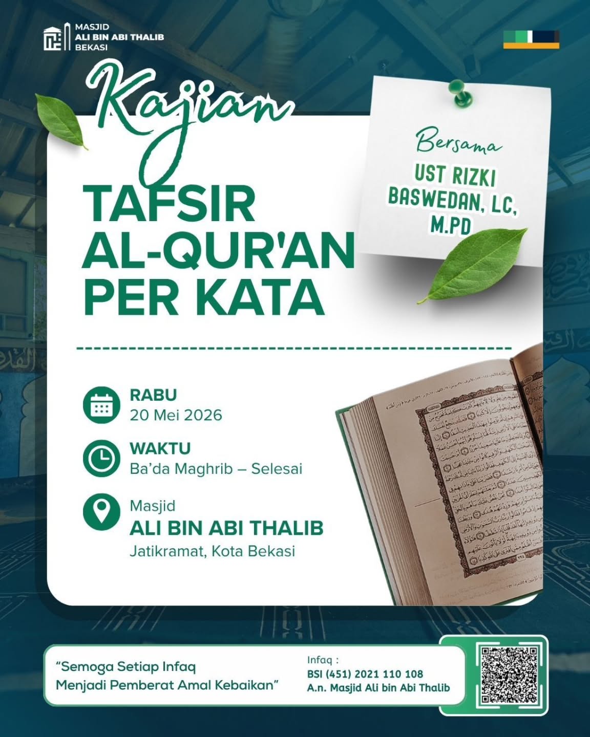 Kajian Tafsir Al-Quran Per Kata