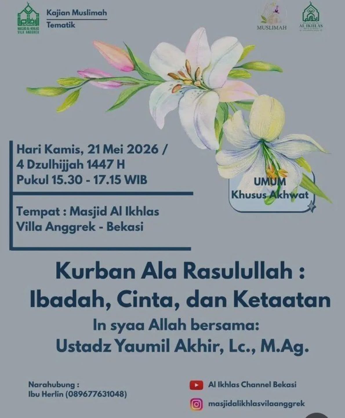 Kurban Ala Rasulullah: Ibadah, Cinta, dan Ketataan