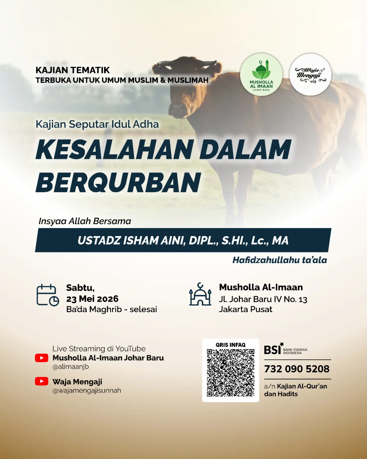 KESALAHAN DALAM BERQURBAN