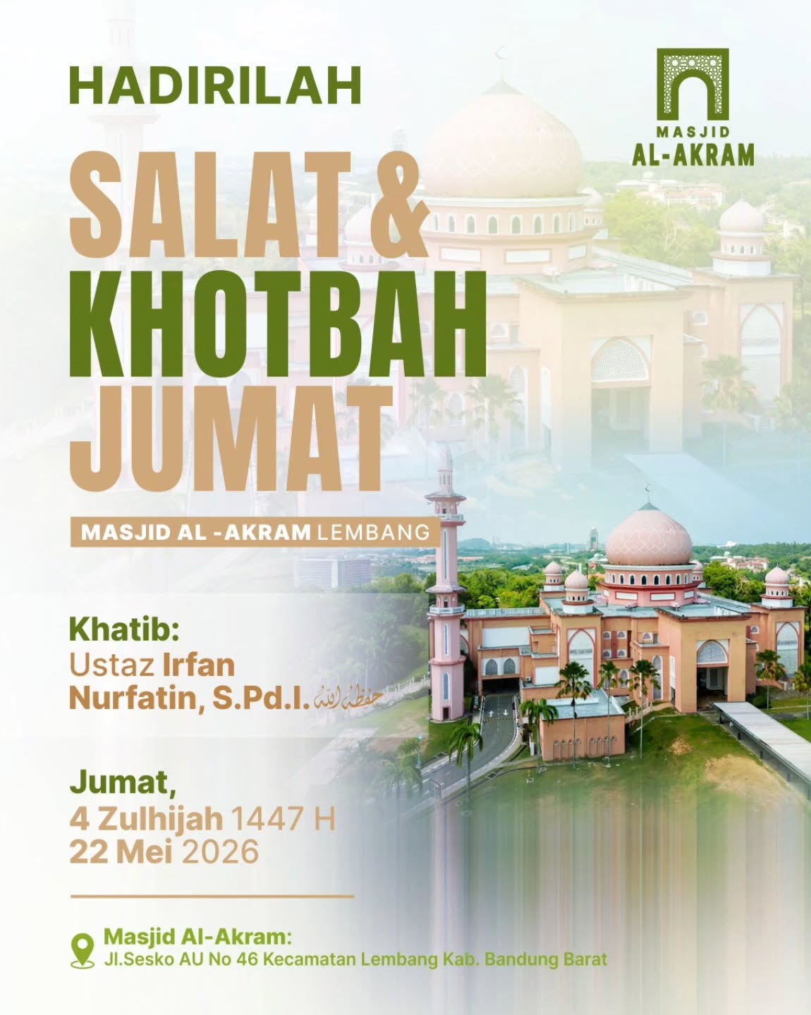 Hadirilah Salat & Khotbah Jumat